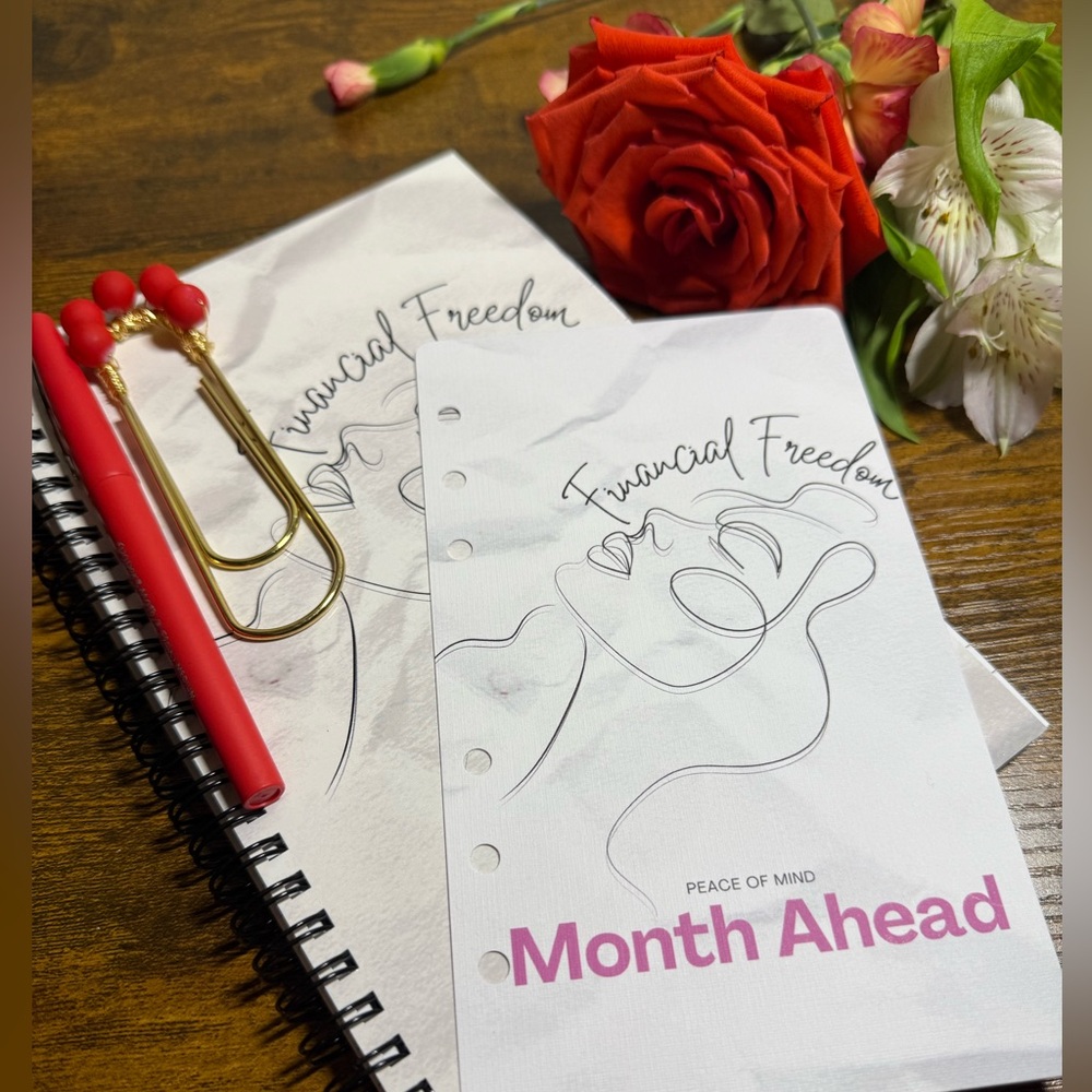 Financial Freedom Planner and A6 Dashboard Set
